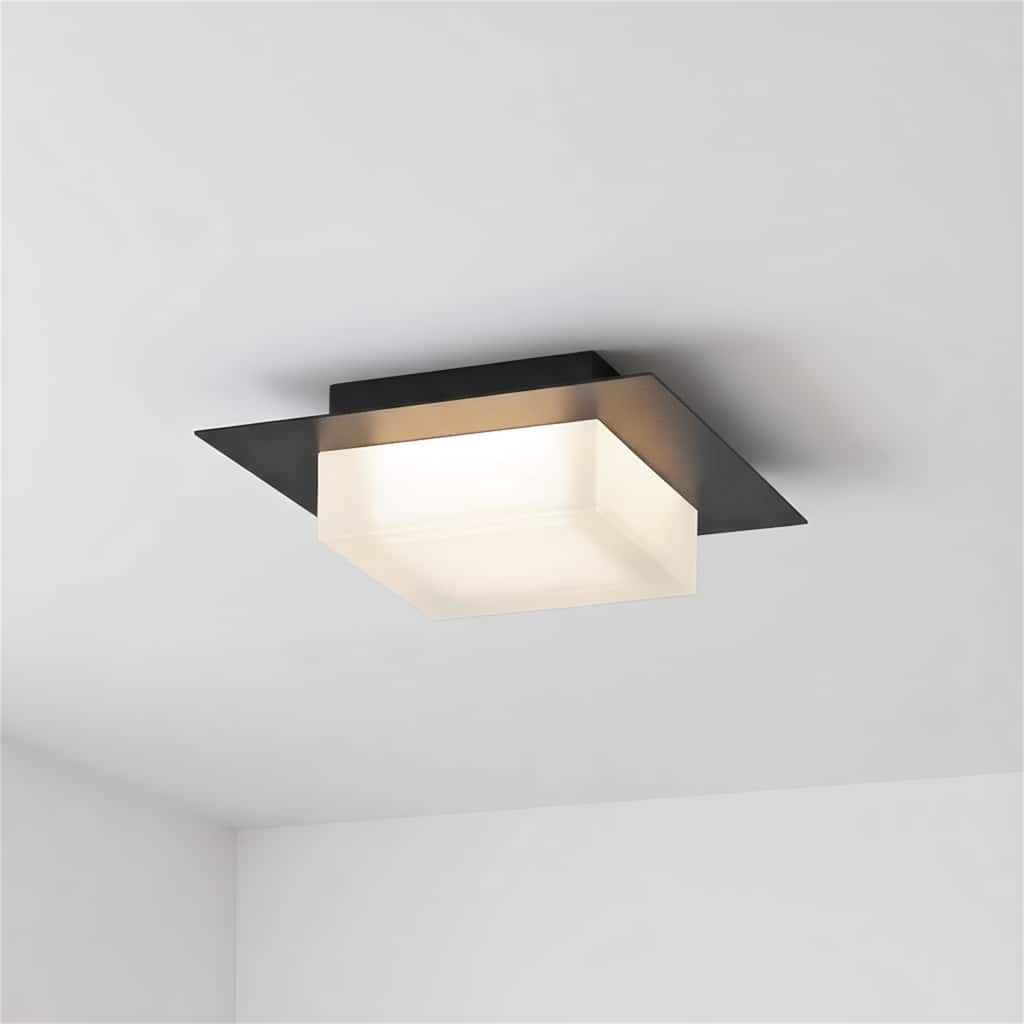 8 inch Square Integrated LED Flush Mount
