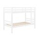 preview thumbnail 19 of 41, Twin over Twin Wooden Bunk Bed,High Guardrail,Ladder,Kids Teens,Dorm