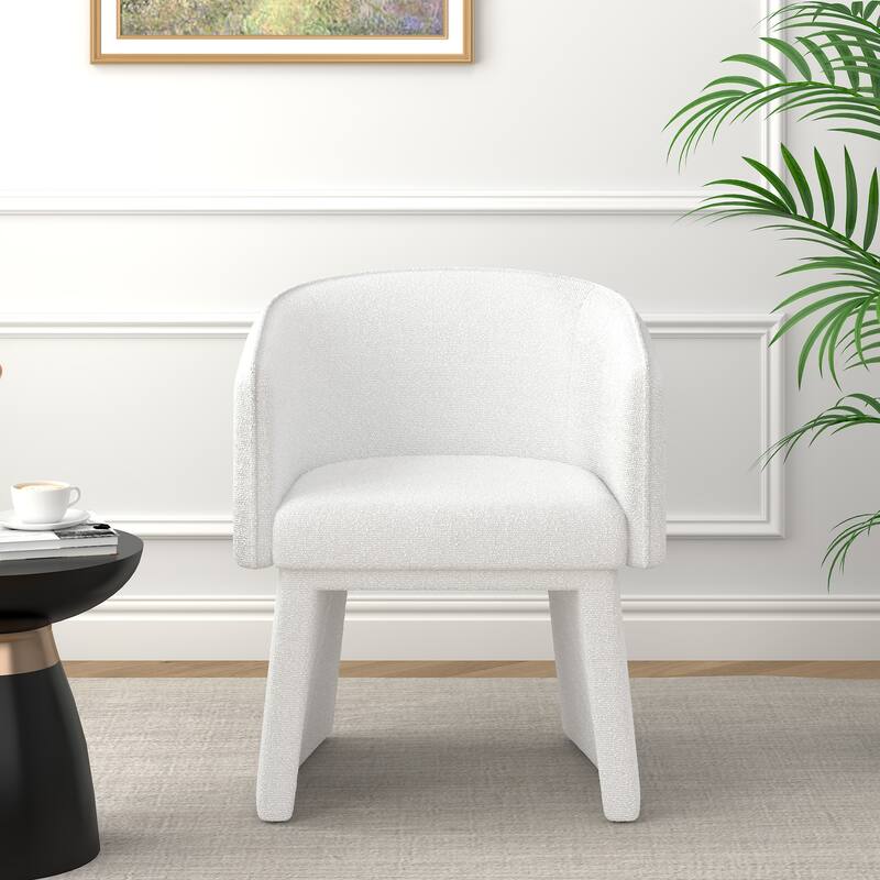 Modern Simple Arm Chairs Leisure Chair,White