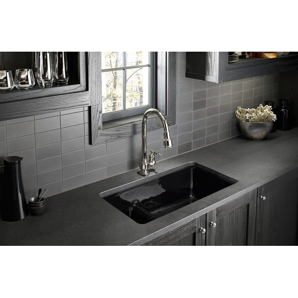 Shop Kohler K 6625 Iron Tones 33 Double Basin Top Mount