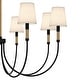 preview thumbnail 4 of 4, Bayside 8-Light Matte Black Chandelier