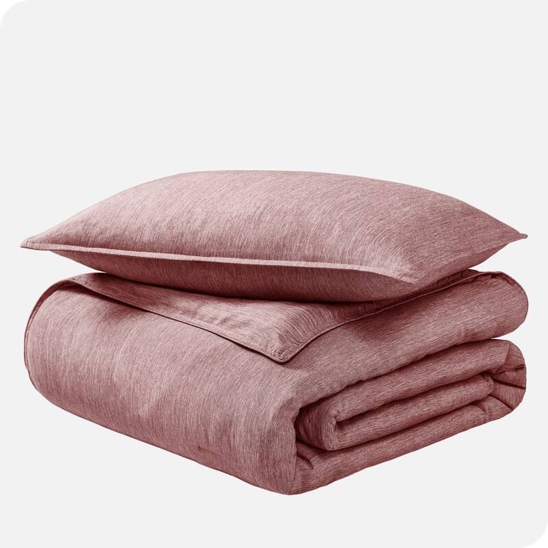 Bare Home Hypoallergenic Down Alternative Comforter Set - Full - Rosewood