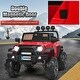 preview thumbnail 8 of 21, Costway 12V Kids Ride On Truck RC Car w/ LED Lights Music Trunk