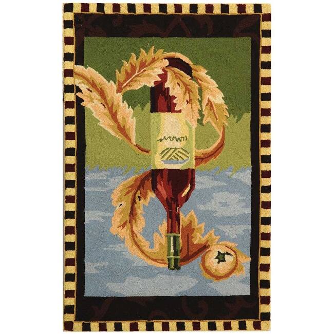 SAFAVIEH Handmade Chelsea Faina French Country Wool Rug