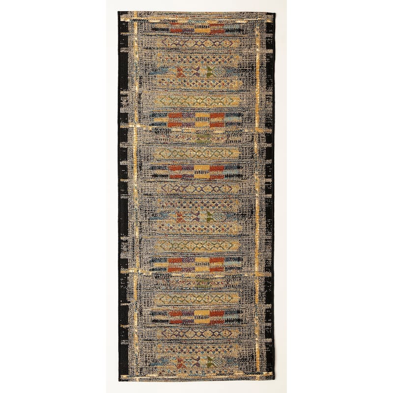 Liora Manne Marina Tribal Stripe Indoor/Outdoor Rug