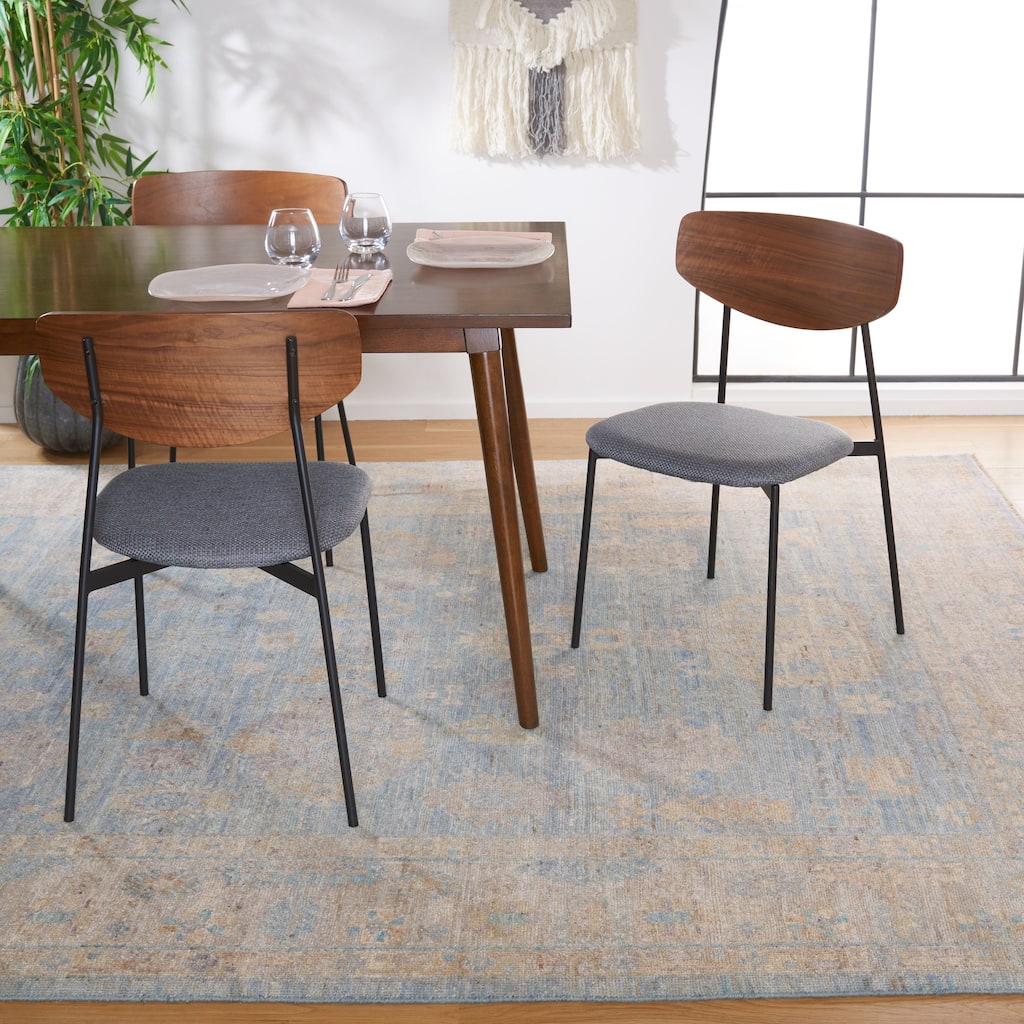SAFAVIEH Couture Hand-Knotted Oushak Velinka Traditional Wool Rug