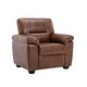 preview thumbnail 25 of 52, Morden Fort Upholstered Living Room Set chair , Loveseat,2 Pieces, Faux Leather