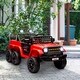 preview thumbnail 18 of 28, 4x4 Ride-On Car for Kids with Remote Control, Music, Lights & Storage Trailer