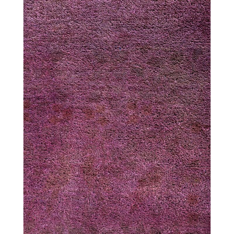 Vibrance One-of-a-Kind Hand-Knotted Area Rug - Pink, 6' 0" x 8' 10" - 6' 0" x 8' 10"