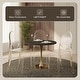preview thumbnail 9 of 15, Marion Modern Stackable Transparent Acrylic Armless Dining Chair with Weather-Resistant Side Chair for Indoor Outdoor