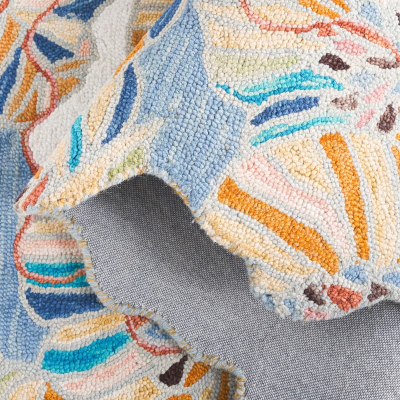 SAFAVIEH Handmade Jardin Matinoula Floral Wool Rug