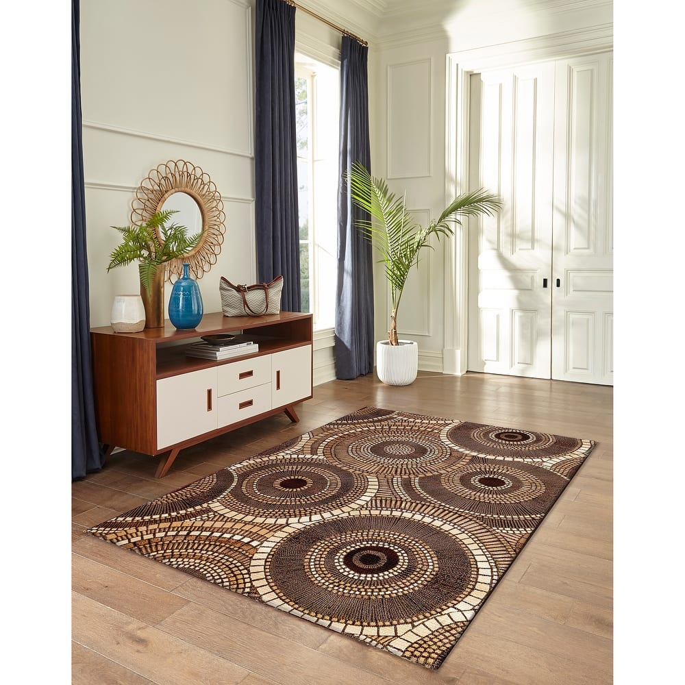 Liora Manne Marina Circles Indoor/Outdoor Area Rug