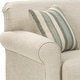 preview thumbnail 8 of 12, Belgian Ivory Sleeper Sofa Bed w/ Gel Memory Foam Mattress