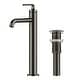 preview thumbnail 11 of 26, KRAUS Ramus Single Handle Vessel Bathroom Sink Faucet w/ Pop Up Drain
