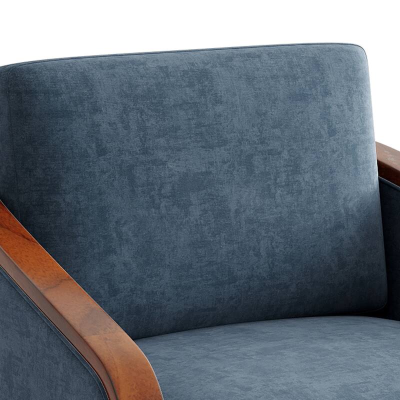 Modern Upholstered Swivel Accent Chair