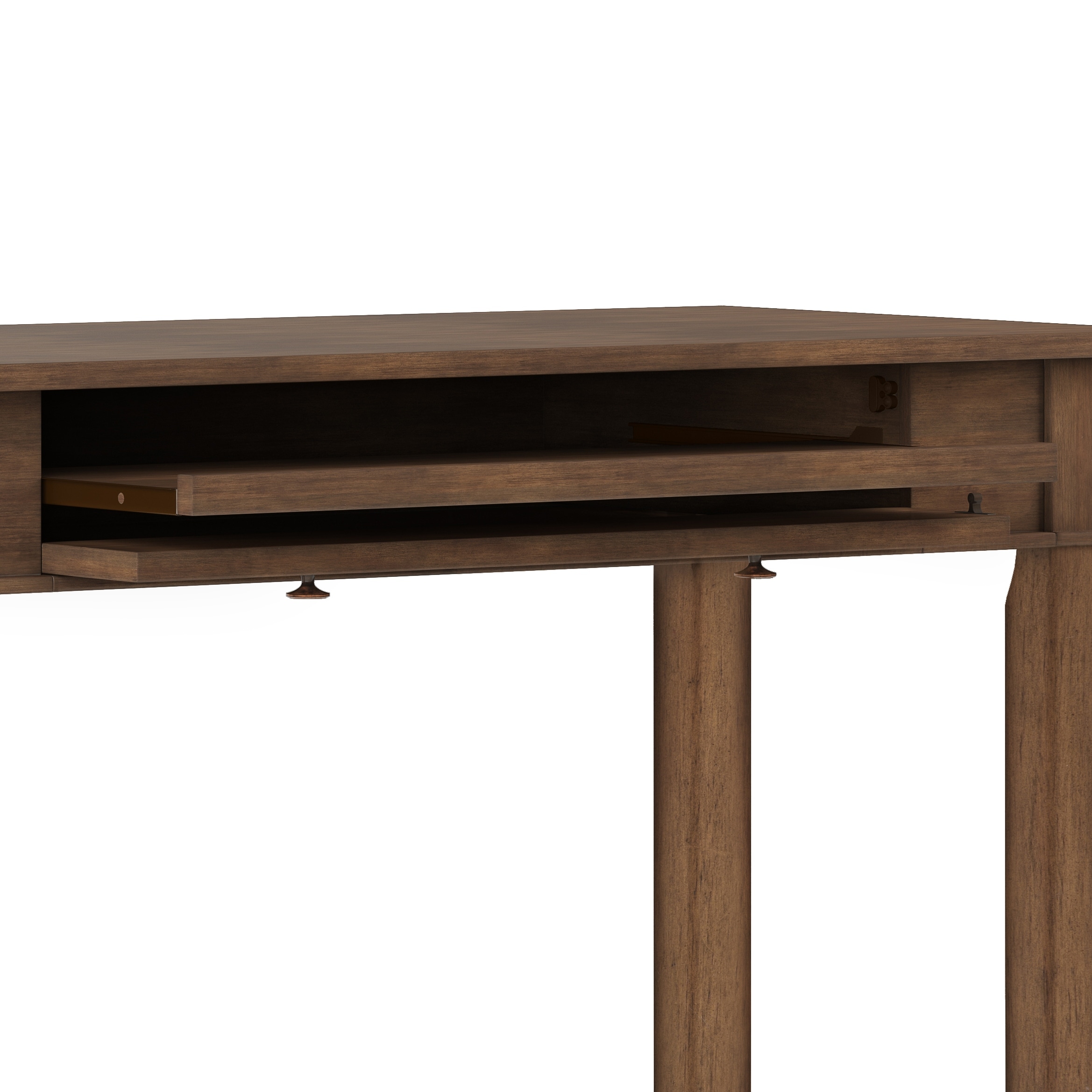 Wyndenhall sterling solid wood contemporary shop 42 inch wide home office desk