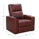 preview thumbnail 15 of 34, Abbyson Rider Faux Leather Theater Power Recliner