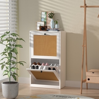 Slimline shoe deals cabinet
