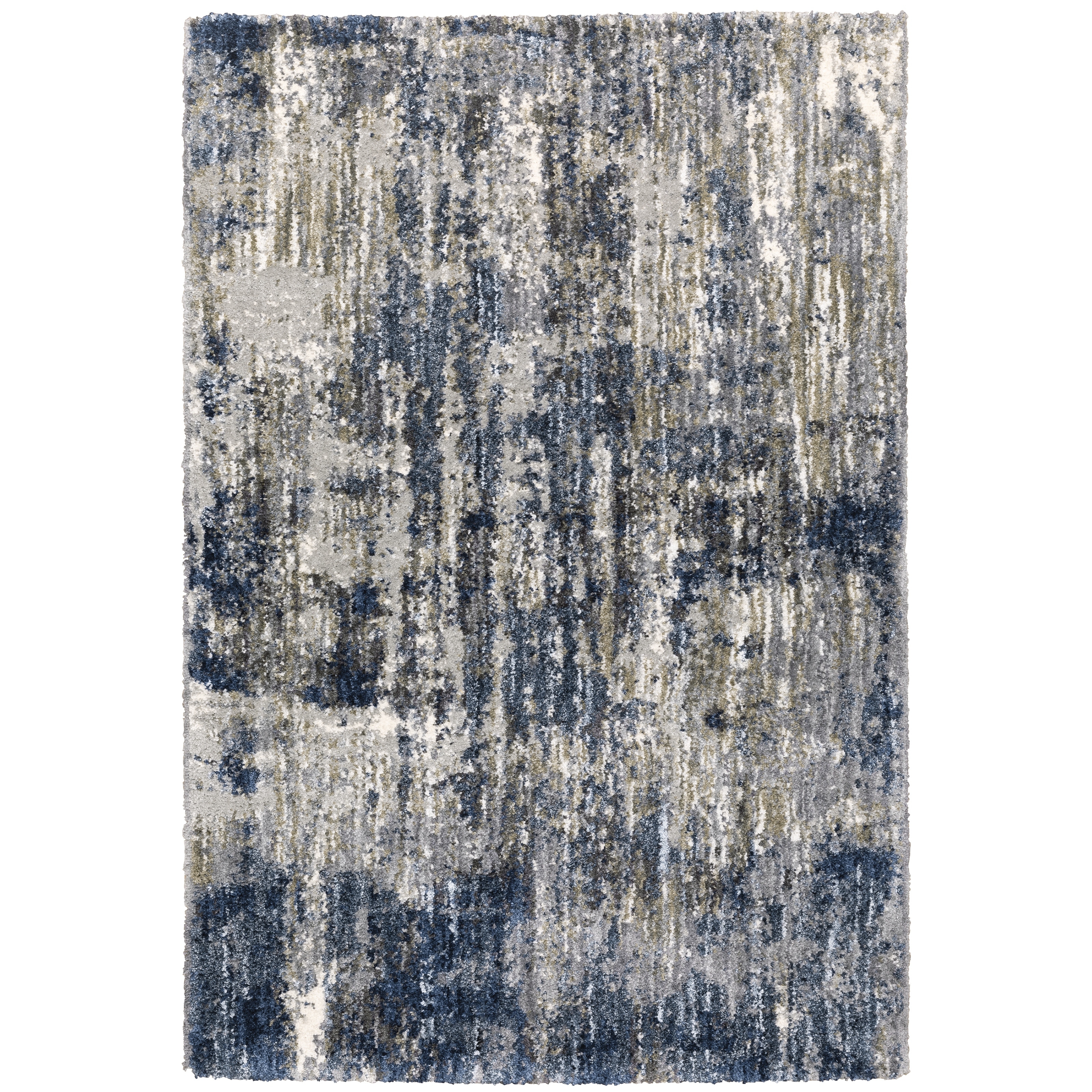 Style Haven Archer Distressed Abstract Shag Area Rug