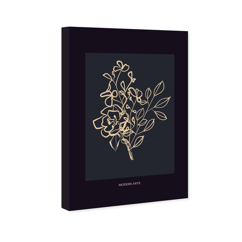 Wynwood Studio Canvas Floral and Botanical Flowers in a neutral background Wall Art Canvas Print