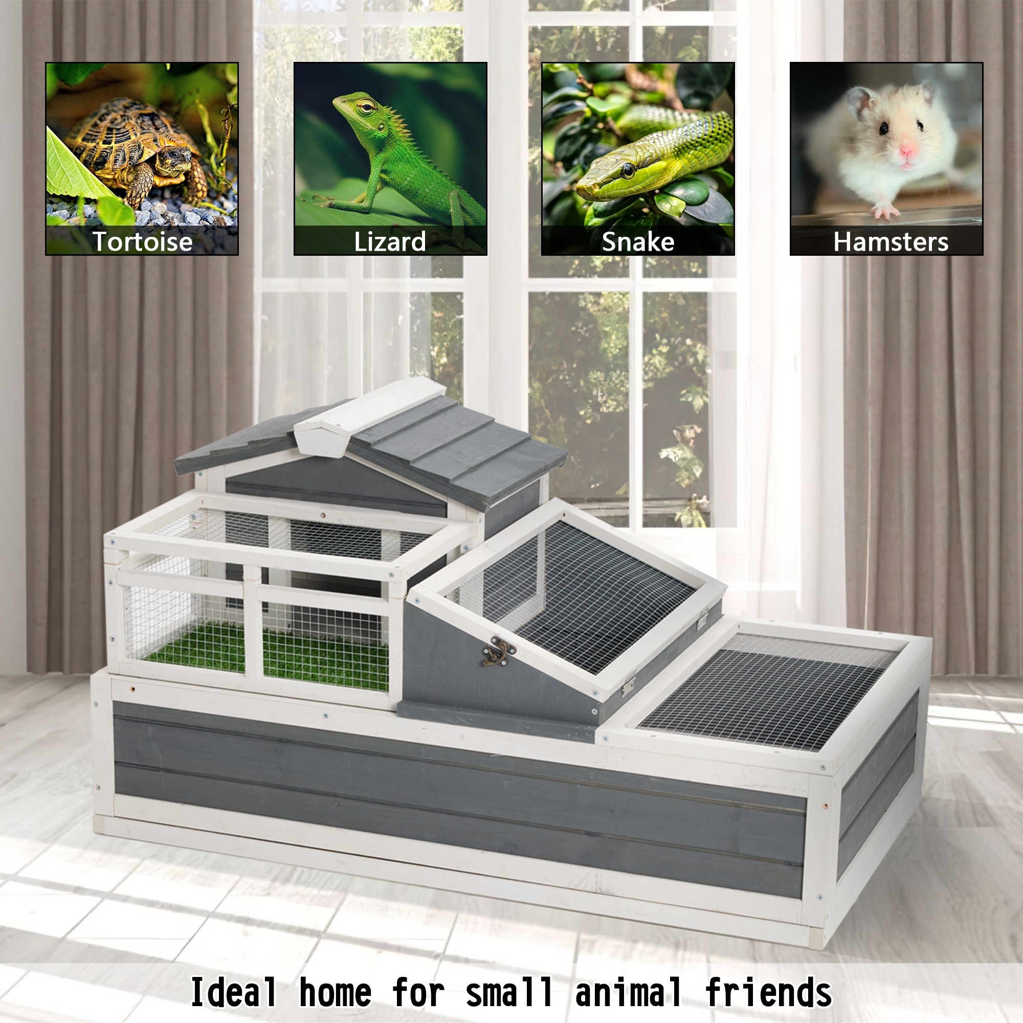Indoor-Outdoor-Wooden-Tortoise