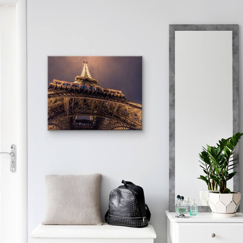 Twilight Eiffel by Chris Coudron Canvas Art Print