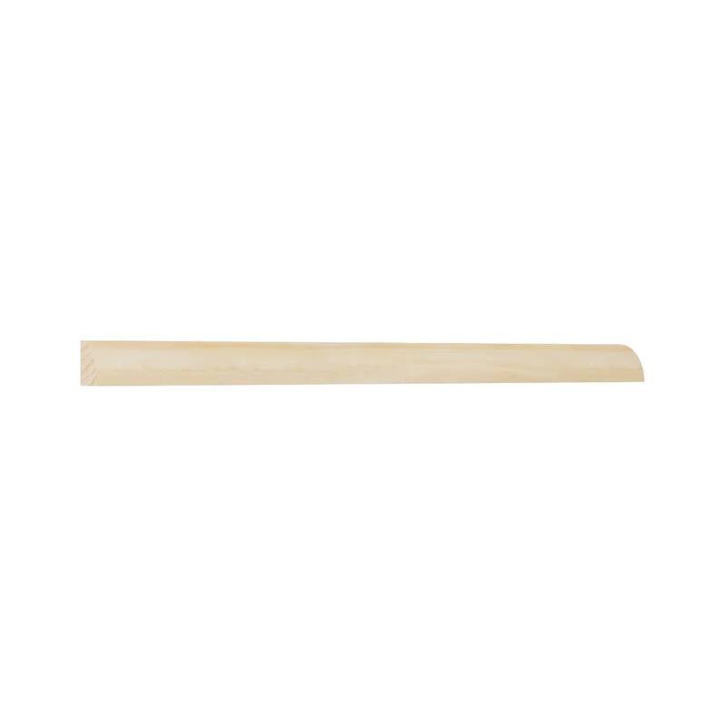 WM108: 1/2-in D x 1/2-in W x 96-in L Americraft Finger-Joint Pine Quarter Round