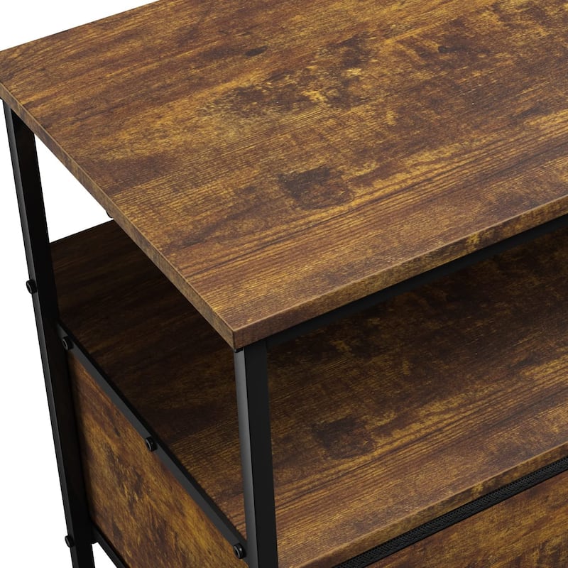 Dresser Drawers TV Table Stand 25-50 Inch, Furniture Storage Chest