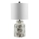 preview thumbnail 4 of 3, SAFAVIEH Lighting 19-inch Branko Ceramic Table Lamp - 10"W x 10"D x 19"H