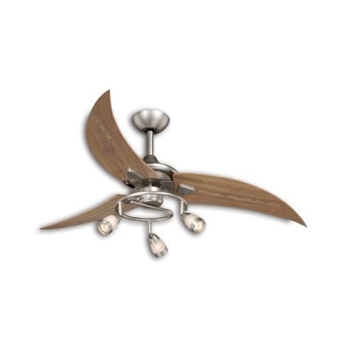 Vaxcel Lighting FN48121 Picard 48" 3 Blade Indoor Ceiling Fan - Light Kit and Fan Blades Included