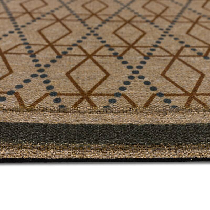 Mohawk Home Geo Groove Straw Grey 2' X 3' Door Mat - 2' x 3'