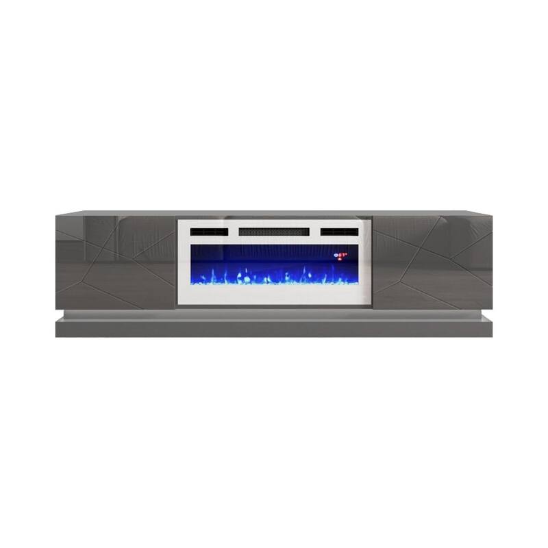 Shu WH-EF Electric Fireplace 71" TV Stand