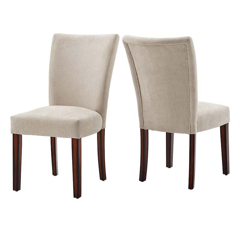 Parson Classic Upholstered Dining Chair (Set of 2) by iNSPIRE Q Bold - Dining Chair - Camel Chenille