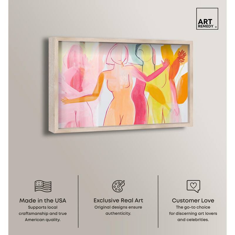 Three Graces Shadowbox by Art Remedy