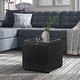 preview thumbnail 23 of 25, Adeco Storage Ottoman With Tray
