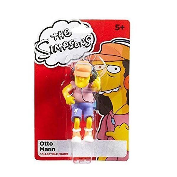 The Simpsons 4 Inch Otto Mann Collectible Figure By Character Options Multi Colored Overstock