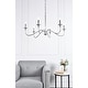 preview thumbnail 20 of 124, Rohan Collection 6-Light Chandelier 36" W x 19" H - Polished Nickel