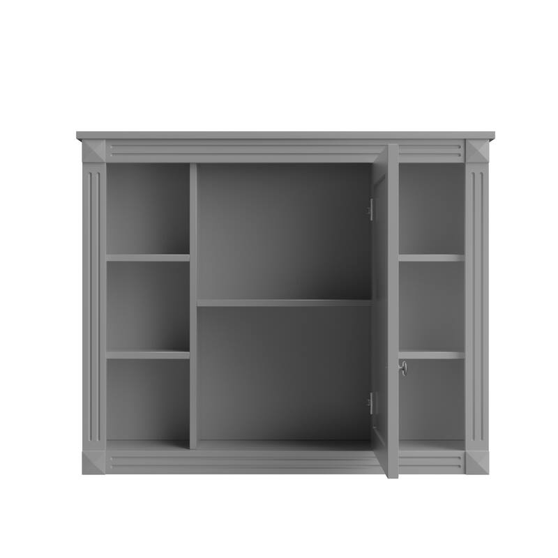 35'' x 28'' Wall Mounted Bathroom Medicine Cabinet - 35" x 7" x 29"