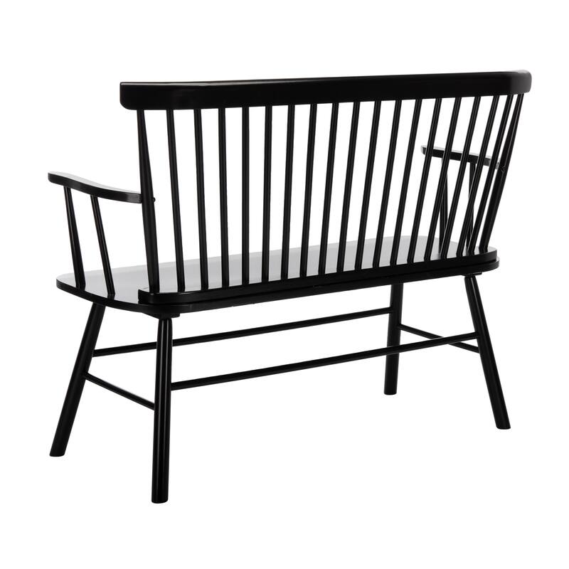 SAFAVIEH Gracija Spindleback Settee - 48" x 22.4" x 36" - 48"W x 22"D x 36"H