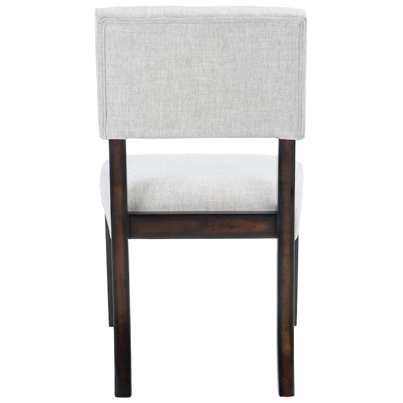 SAFAVIEH Couture Alcinda Wood Dining Chair (Set of 2) - 21" W x 20.5" L x 34.75" H - 21Wx24Dx35H