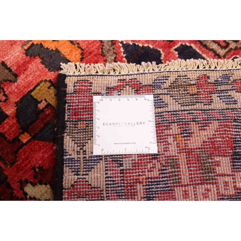 ECARPETGALLERY Hand-knotted Kayseri Vintage Light Red Wool Rug - 3'2 x 10'2