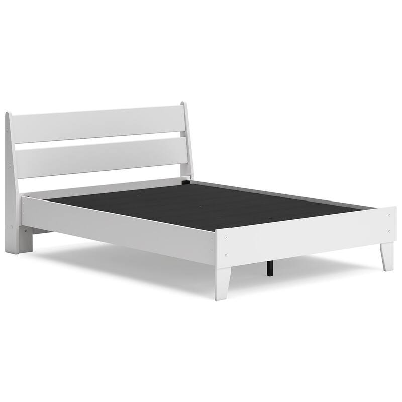 Signature Design by Ashley Socalle White Panel Platform Bed