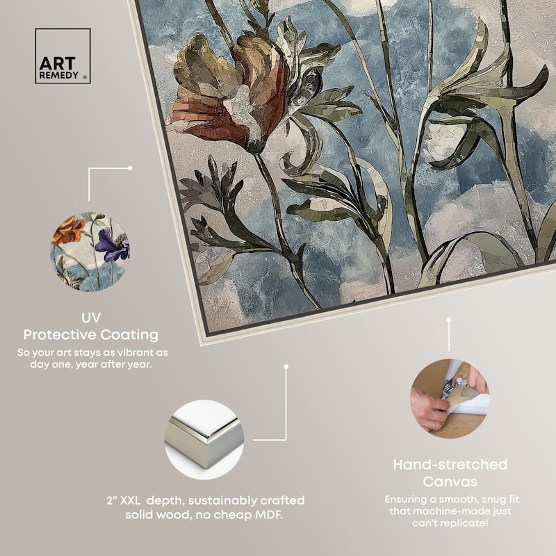 Hued Blossom II Canvas by Art Remedy