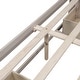 preview thumbnail 50 of 52, Full/Queen Size Platform Bed with 6 Storage Drawers, Wooden Bedframe, Storage Bed, Headboard Not Include, for Kids/Teens/Adults