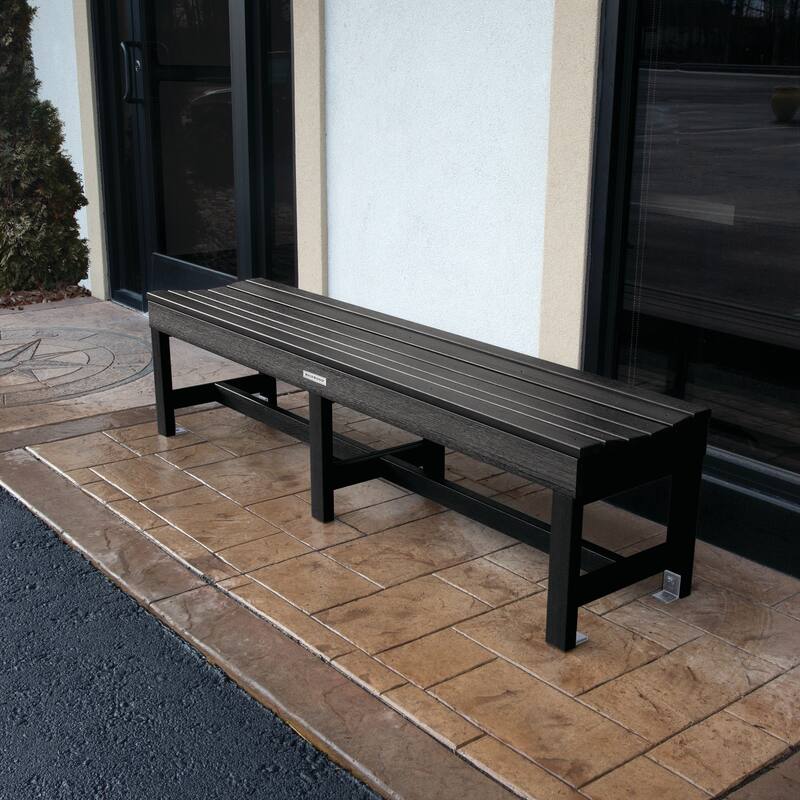 Highwood Commercial Grade Weldon 6ft Backless Picnic Bench