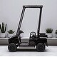 preview thumbnail 2 of 23, 24V 2-Seater Electric Ride-On Car for Kids with Remote Control, Bluetooth Music, LED Lights, Storage Box, Canopy