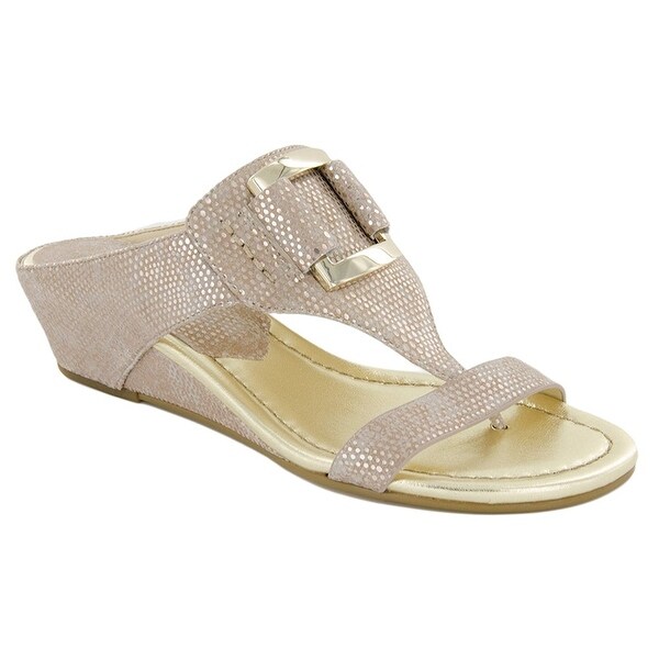 Donald J Pliner Womens Daun Suede Open Toe Casual T-Strap Sandals