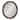 Kate and Laurel Hogan Round Framed Wall Mirror