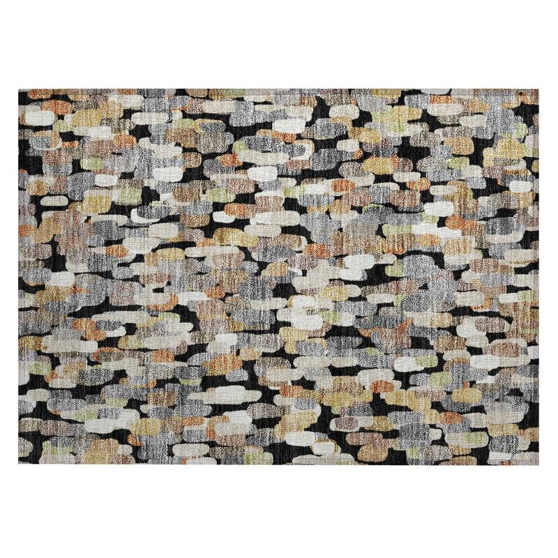 Machine Washable Indoor/ Outdoor Contemporary Drew Chantille Rug
