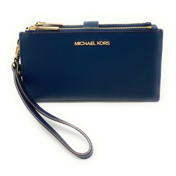navy blue wristlet